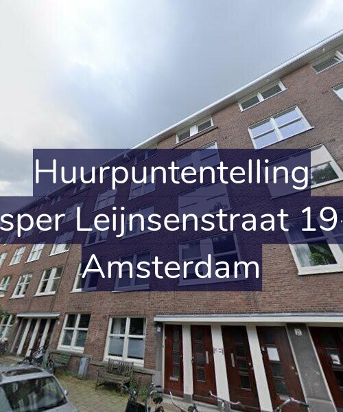 Foto gevel Huurpuntentelling voor Jasper Leijnsenstraat 19-3, Amsterdam