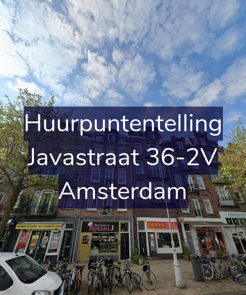 Foto gevel Huurpuntentelling voor Javastraat 36-2V, Amsterdam