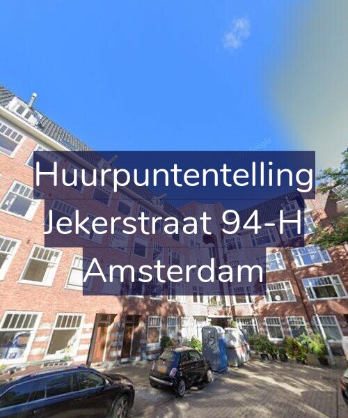 Foto gevel Huurpuntentelling voor Jekerstraat 94-H, Amsterdam