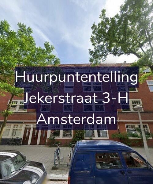 Foto gevel Huurpuntentelling voor Jekerstraat 3-H, Amsterdam
