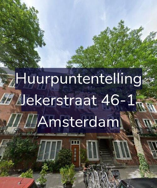 Foto gevel Huurpuntentelling voor Jekerstraat 46-1, Amsterdam