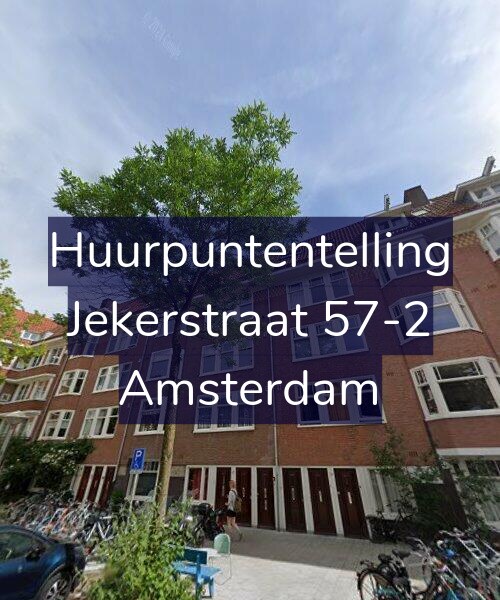 Foto gevel Huurpuntentelling voor Jekerstraat 57-2, Amsterdam