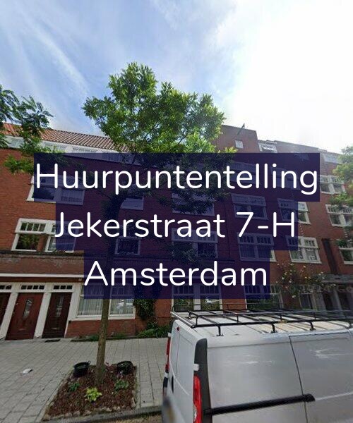 Foto gevel Huurpuntentelling voor Jekerstraat 7-H, Amsterdam