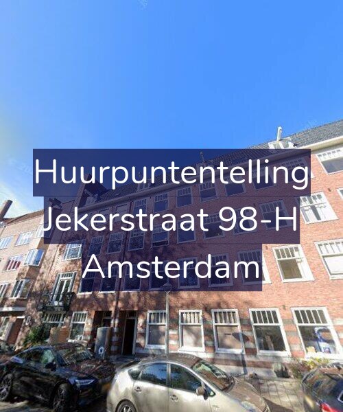 Foto gevel Huurpuntentelling voor Jekerstraat 98-H, Amsterdam