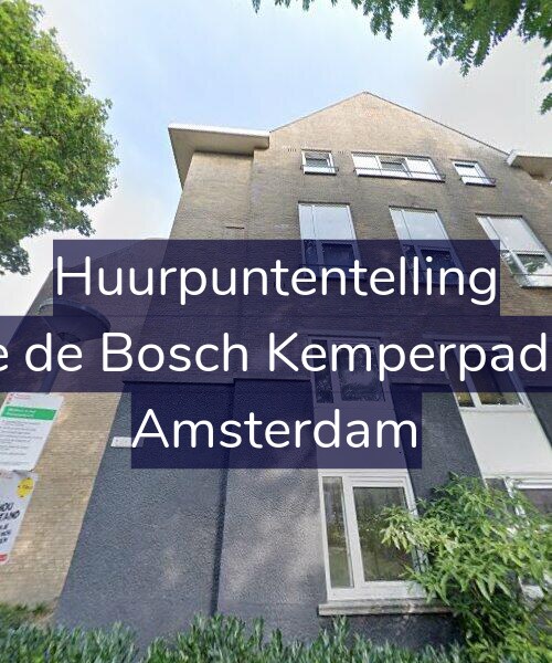 Foto gevel Huurpuntentelling voor Jeltje de Bosch Kemperpad 208, Amsterdam