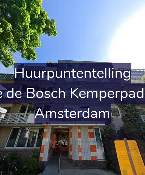 Foto gevel Huurpuntentelling voor Jeltje de Bosch Kemperpad 147, Amsterdam