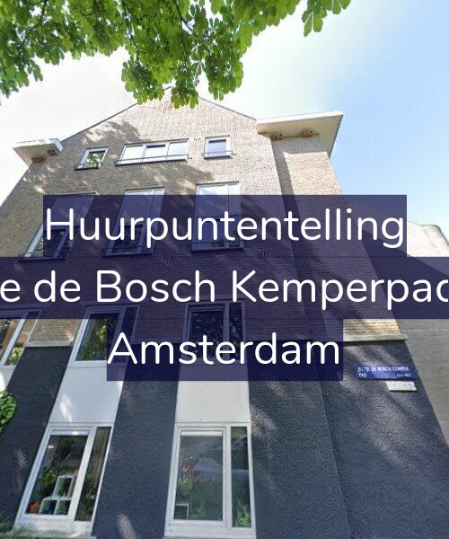 Foto gevel Huurpuntentelling voor Jeltje de Bosch Kemperpad 94, Amsterdam
