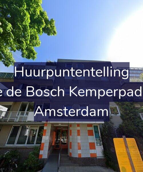 Foto gevel Huurpuntentelling voor Jeltje de Bosch Kemperpad 133, Amsterdam
