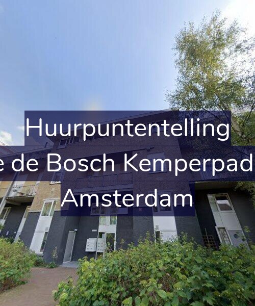Foto gevel Huurpuntentelling voor Jeltje de Bosch Kemperpad 178, Amsterdam