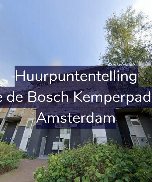 Foto gevel Huurpuntentelling voor Jeltje de Bosch Kemperpad 174, Amsterdam