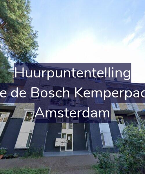 Foto gevel Huurpuntentelling voor Jeltje de Bosch Kemperpad 38, Amsterdam