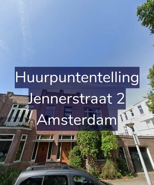 Foto gevel Huurpuntentelling voor Jennerstraat 2, Amsterdam