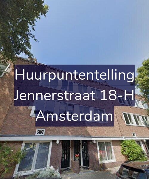 Foto gevel Huurpuntentelling voor Jennerstraat 18-H, Amsterdam