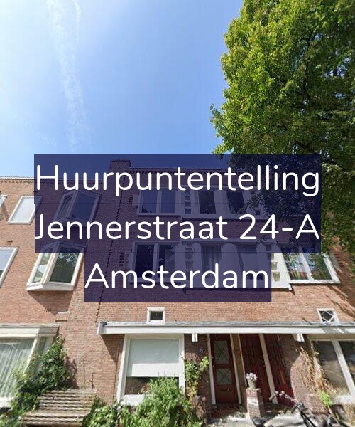 Foto gevel Huurpuntentelling voor Jennerstraat 24-A, Amsterdam