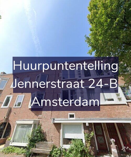 Foto gevel Huurpuntentelling voor Jennerstraat 24-B, Amsterdam