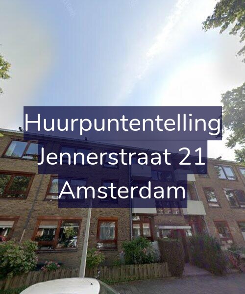 Foto gevel Huurpuntentelling voor Jennerstraat 21, Amsterdam
