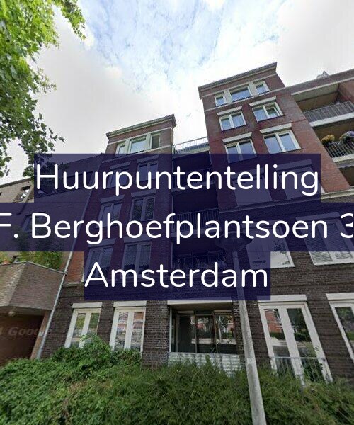 Foto gevel Huurpuntentelling voor J.F. Berghoefplantsoen 36, Amsterdam
