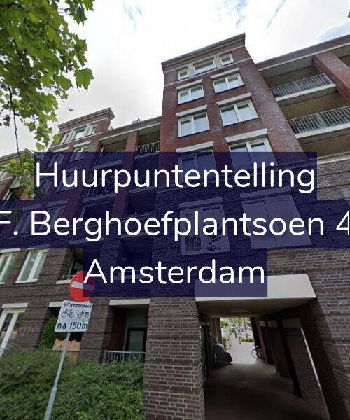 Foto gevel Huurpuntentelling voor J.F. Berghoefplantsoen 46, Amsterdam