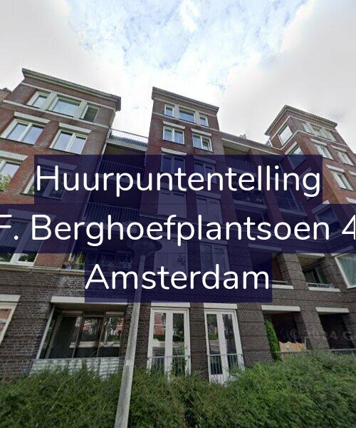 Foto gevel Huurpuntentelling voor J.F. Berghoefplantsoen 44, Amsterdam