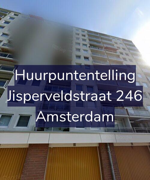Foto gevel Huurpuntentelling voor Jisperveldstraat 246, Amsterdam