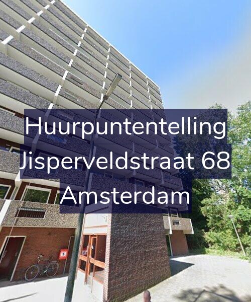 Foto gevel Huurpuntentelling voor Jisperveldstraat 68, Amsterdam