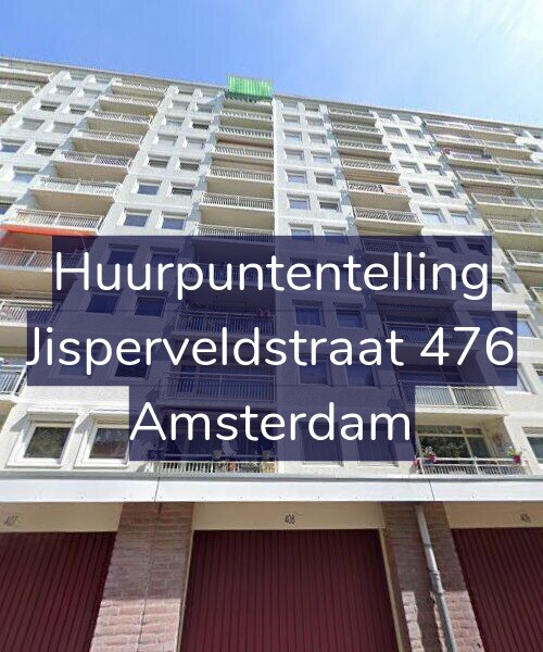 Foto gevel Huurpuntentelling voor Jisperveldstraat 476, Amsterdam