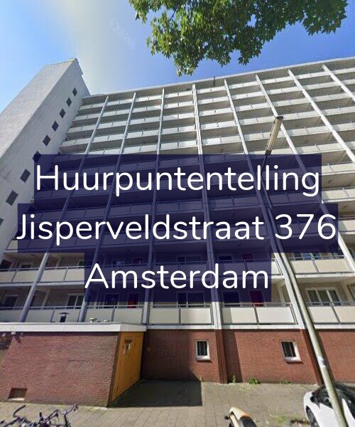 Foto gevel Huurpuntentelling voor Jisperveldstraat 376, Amsterdam