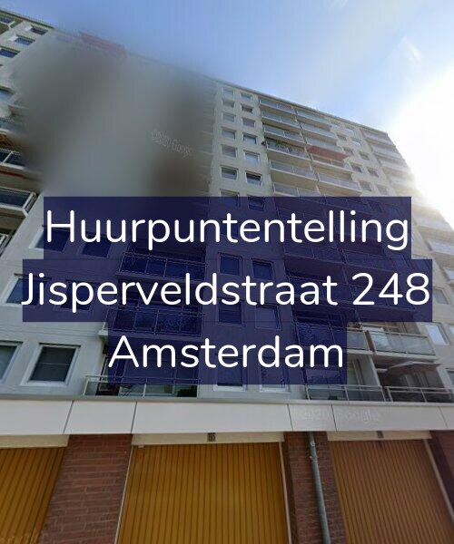 Foto gevel Huurpuntentelling voor Jisperveldstraat 248, Amsterdam
