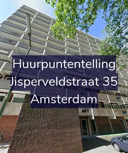 Foto gevel Huurpuntentelling voor Jisperveldstraat 35, Amsterdam