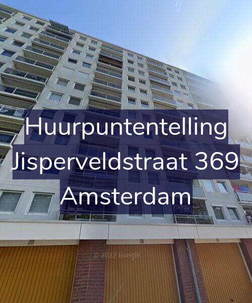 Foto gevel Huurpuntentelling voor Jisperveldstraat 369, Amsterdam