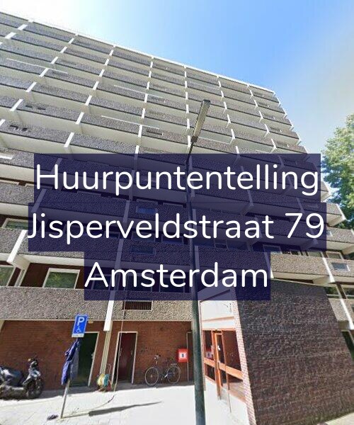 Foto gevel Huurpuntentelling voor Jisperveldstraat 79, Amsterdam