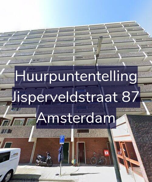Foto gevel Huurpuntentelling voor Jisperveldstraat 87, Amsterdam
