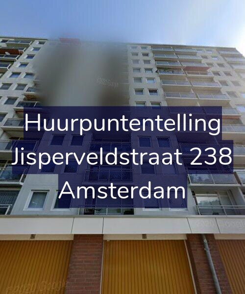 Foto gevel Huurpuntentelling voor Jisperveldstraat 238, Amsterdam