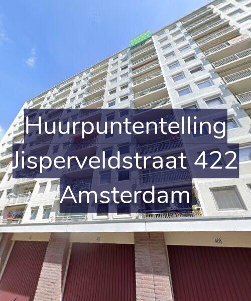 Foto gevel Huurpuntentelling voor Jisperveldstraat 422, Amsterdam
