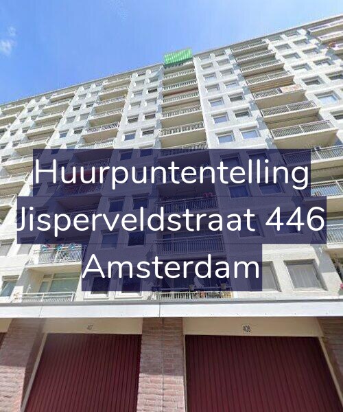 Foto gevel Huurpuntentelling voor Jisperveldstraat 446, Amsterdam