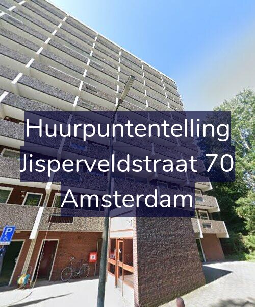 Foto gevel Huurpuntentelling voor Jisperveldstraat 70, Amsterdam