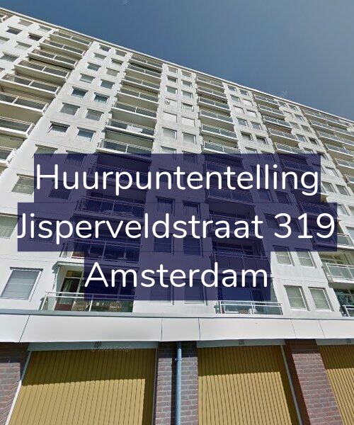 Foto gevel Huurpuntentelling voor Jisperveldstraat 319, Amsterdam