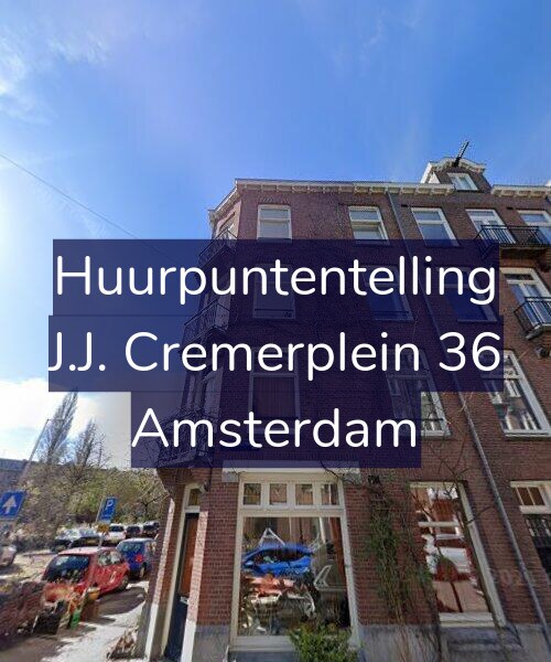 Foto gevel Huurpuntentelling voor J.J. Cremerplein 36, Amsterdam