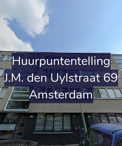 Foto gevel Huurpuntentelling voor J.M. den Uylstraat 69, Amsterdam
