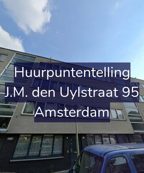 Foto gevel Huurpuntentelling voor J.M. den Uylstraat 95, Amsterdam