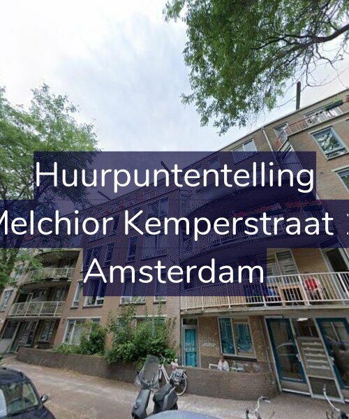 Foto gevel Huurpuntentelling voor Joan Melchior Kemperstraat 102-D, Amsterdam