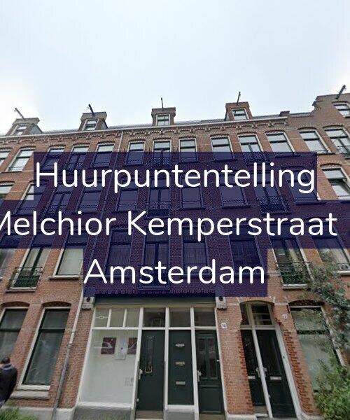 Foto gevel Huurpuntentelling voor Joan Melchior Kemperstraat 140-2, Amsterdam