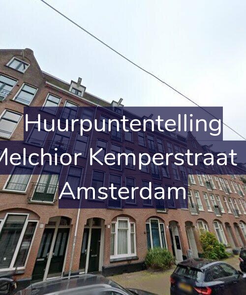 Foto gevel Huurpuntentelling voor Joan Melchior Kemperstraat 101-3, Amsterdam