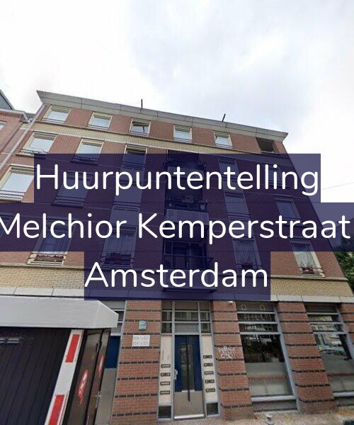 Foto gevel Huurpuntentelling voor Joan Melchior Kemperstraat 55-B, Amsterdam