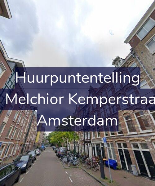 Foto gevel Huurpuntentelling voor Joan Melchior Kemperstraat 52, Amsterdam