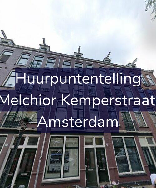 Foto gevel Huurpuntentelling voor Joan Melchior Kemperstraat 89-3, Amsterdam