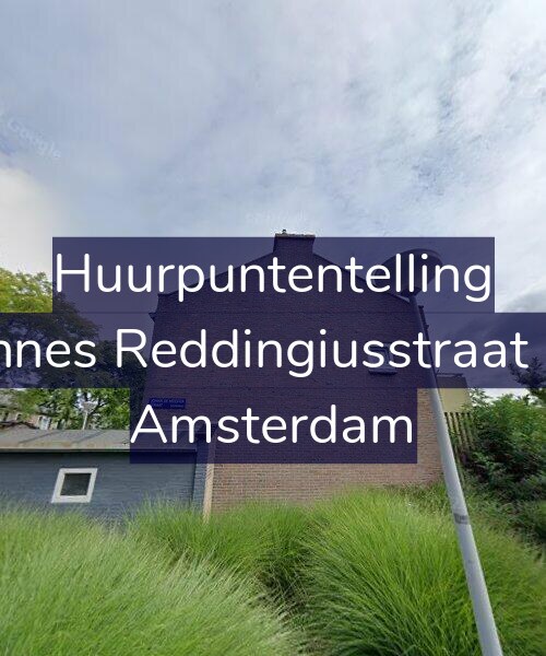 Foto gevel Huurpuntentelling voor Joannes Reddingiusstraat 1-H, Amsterdam