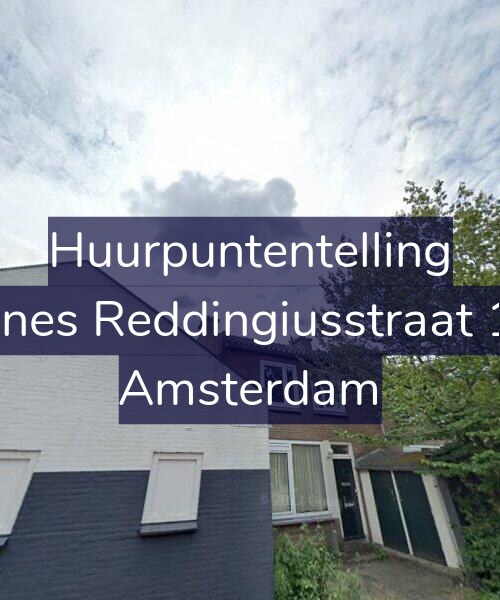 Foto gevel Huurpuntentelling voor Joannes Reddingiusstraat 17-1, Amsterdam
