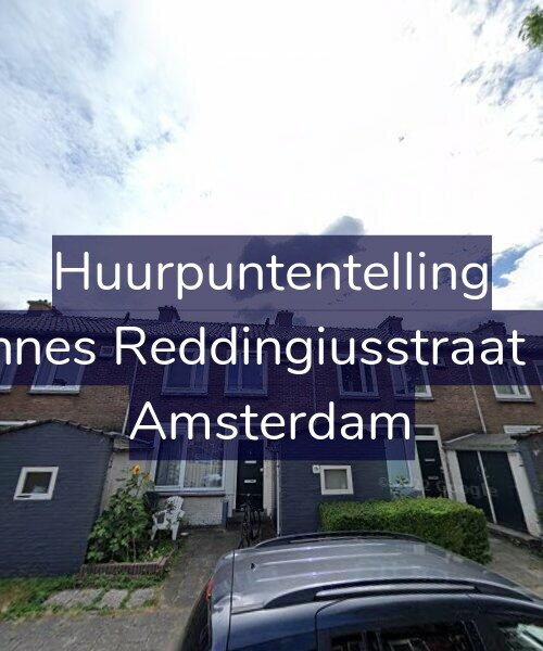 Foto gevel Huurpuntentelling voor Joannes Reddingiusstraat 7-H, Amsterdam