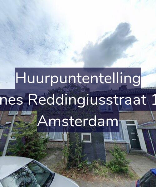 Foto gevel Huurpuntentelling voor Joannes Reddingiusstraat 13-H, Amsterdam